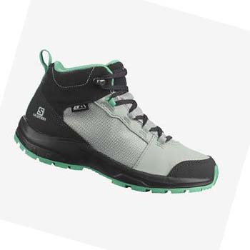 Salomon OUTWARD CLIMASALOMON™ WATERPROOF Çocuk Yürüyüş Ayakkabısı Nane | TR 2040WNB